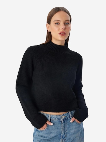 MixRay Sweater 'Pullover' in Black: front