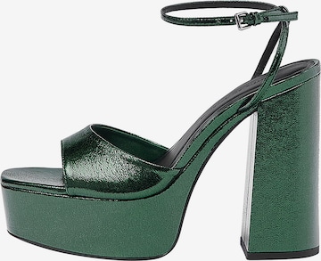 Pull&Bear Strap Sandals in Green