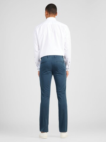 Coupe slim Pantalon chino BOSS en bleu