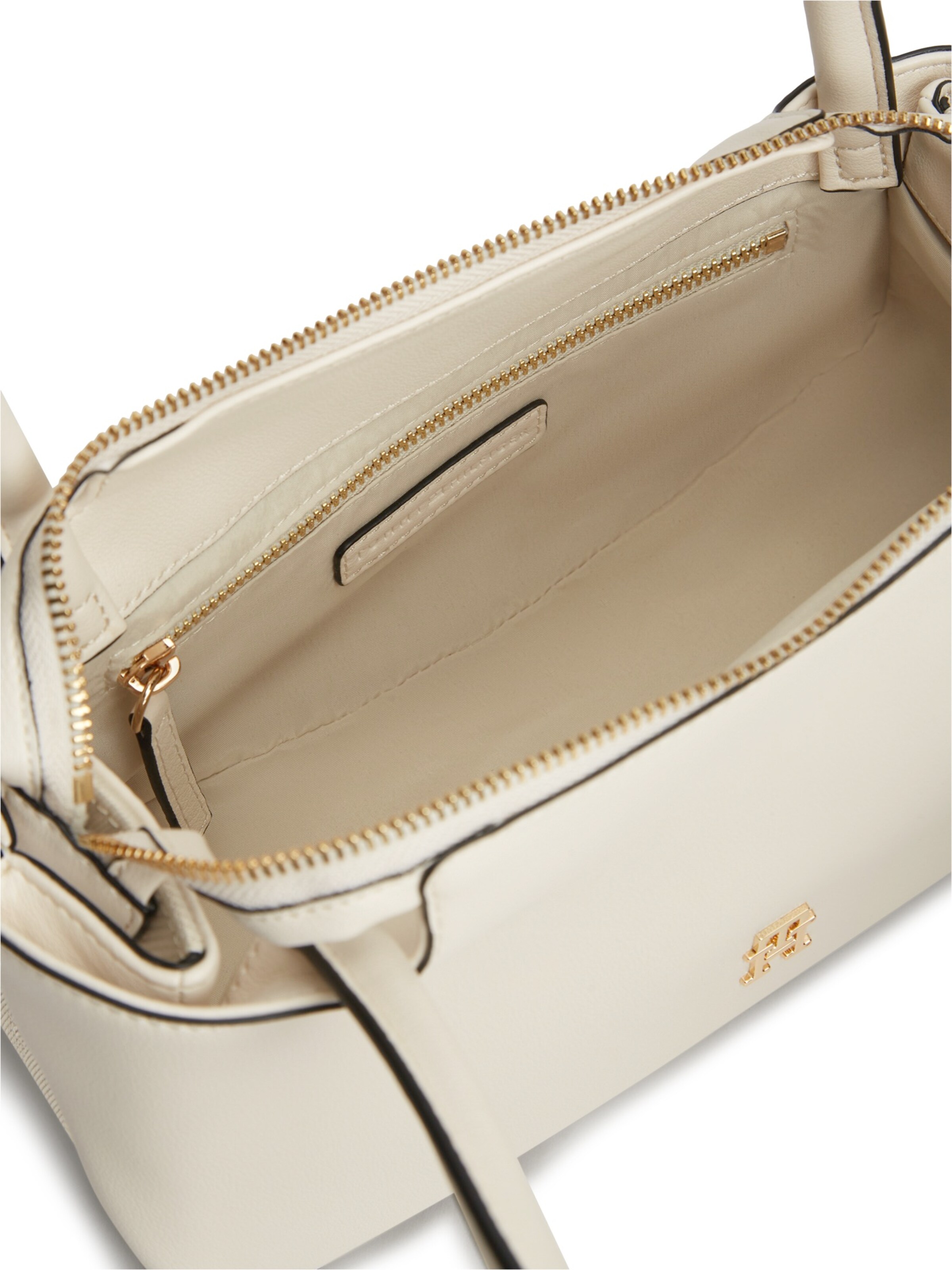 TOMMY HILFIGER Taška přes rameno – béžová