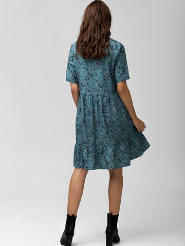 4funkyflavours Shirt Dress 'Wildfires' in Blue