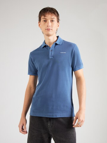 Maglietta 'Oluv' di G-STAR in blu: frontale