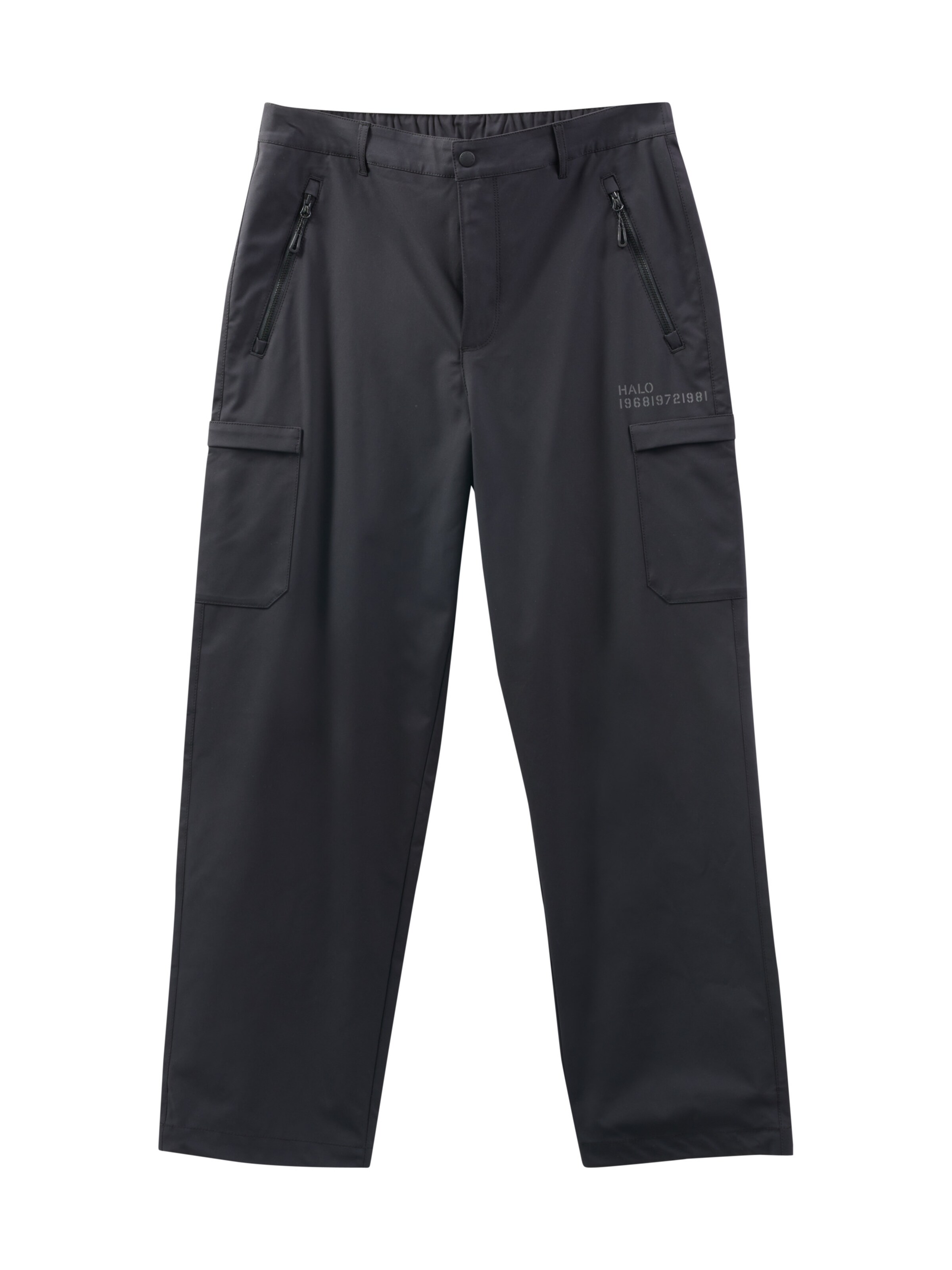 HALO Regular Hose in Schwarz: Vorderseite