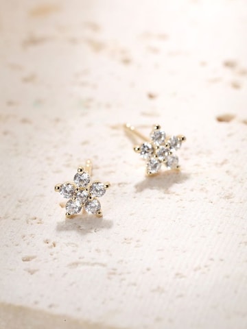 Dear Me Oorbellen 'Bloom Essence Studs' in Goud