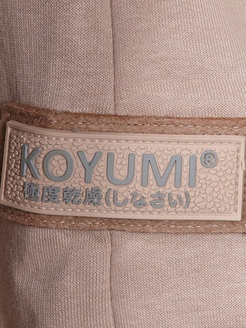 Koyumi Sweatshirt 'Suheyla Love it' in Beige