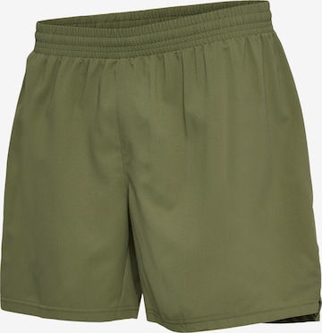 Regular Pantalon de sport Newline en vert