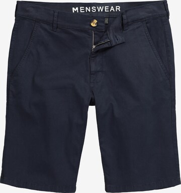 Men Plus Hose in Blau: Vorderseite