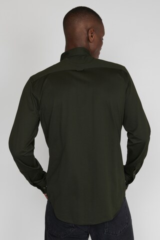Matinique Regular fit Overhemd 'Trostol ' in Groen