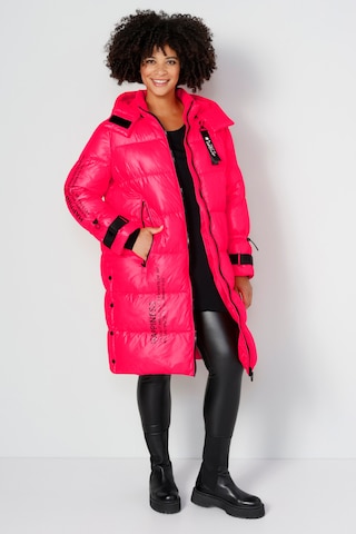 Angel of Style Winter Coat in Pink