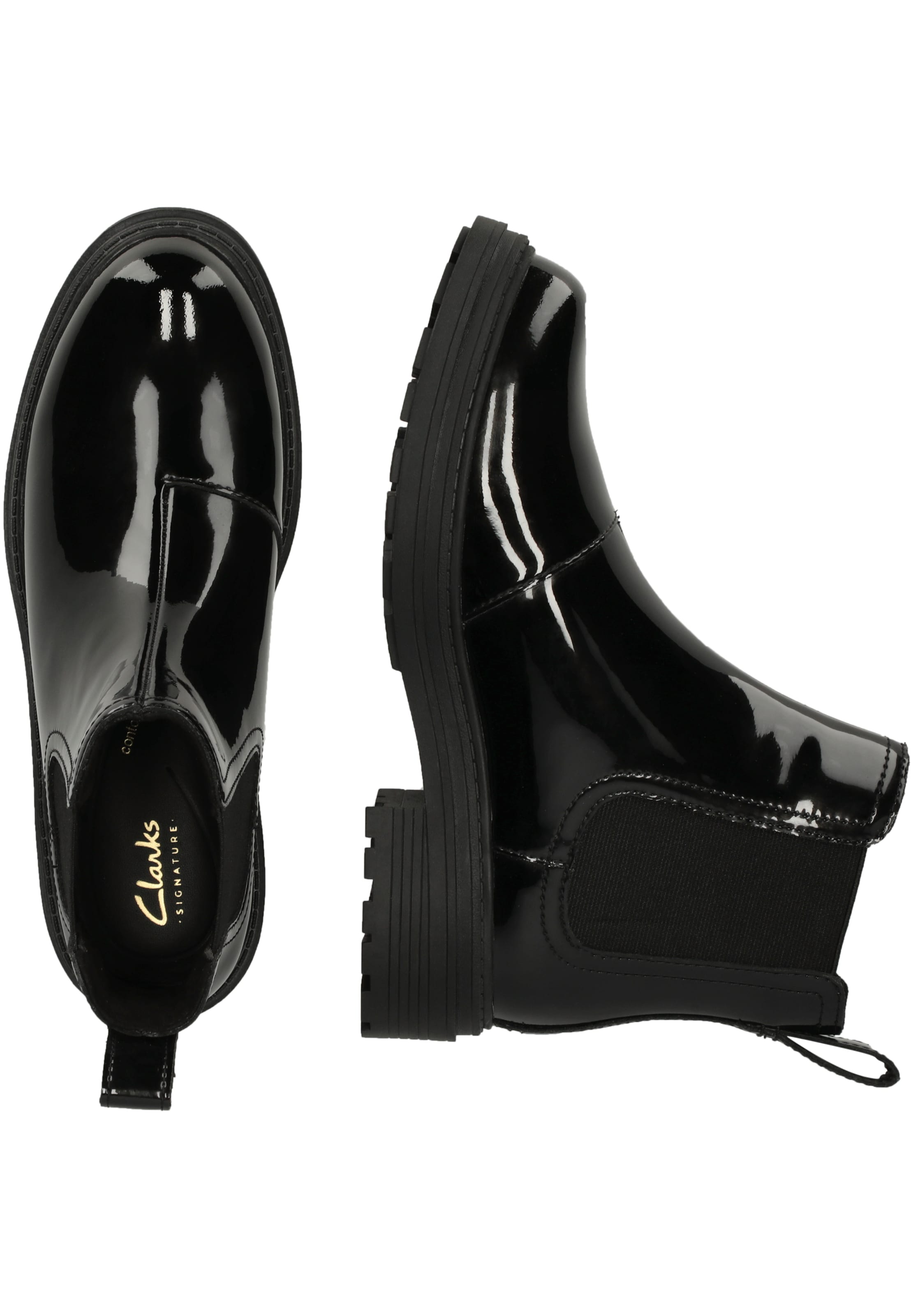 CLARKS Chelsea boots 'Orinoco3 Lane' in Black