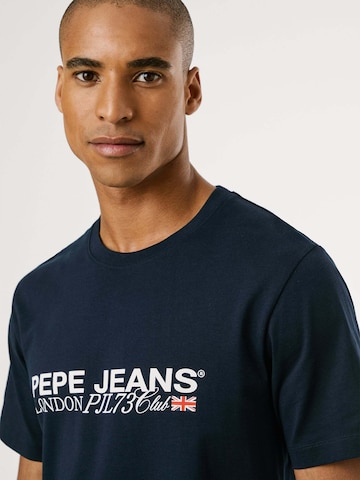 T-Shirt 'Matthew' Pepe Jeans en bleu