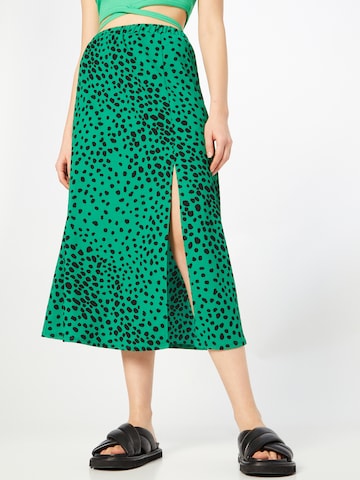 Oasis Skirt in Green: front