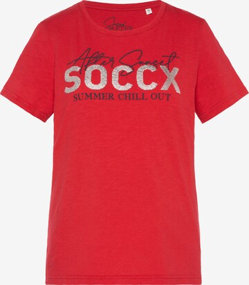 Soccx Shirt in Rot: predná strana