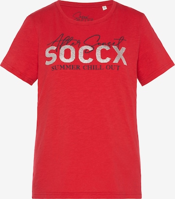 Soccx Shirt in Rot: predná strana