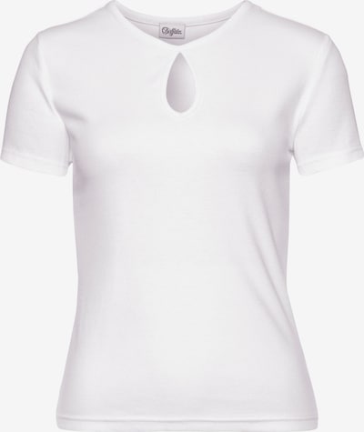 BUFFALO T-shirt en blanc, Vue avec produit