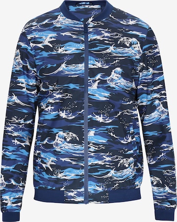 mėlyna OCY Demisezoninė striukė: priekis