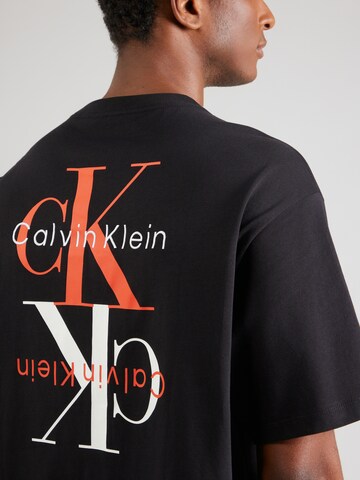 Calvin Klein Jeans Shirt 'OBSESSION' in Zwart