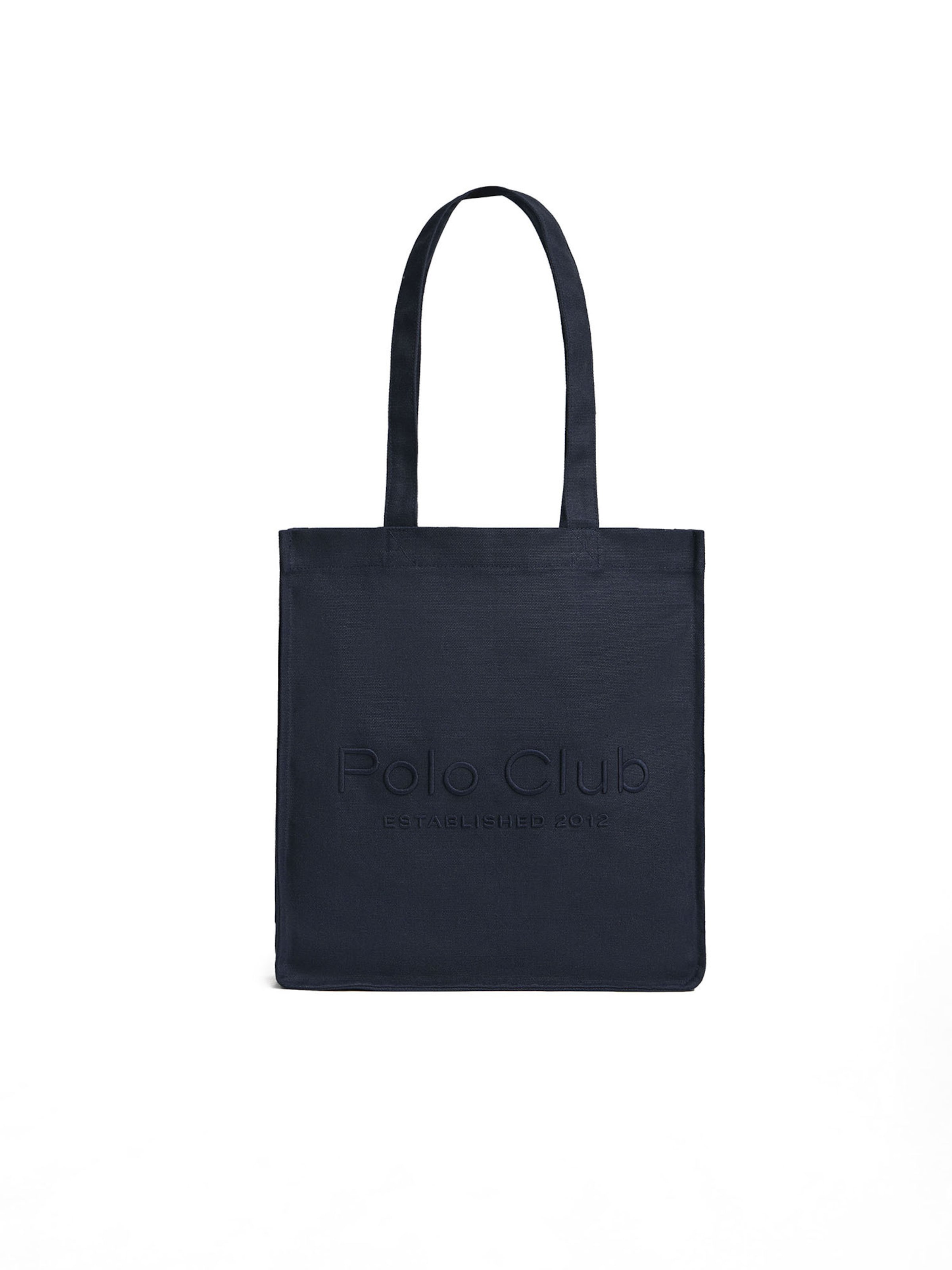 Polo Club Shopper in Blau: Vorderseite