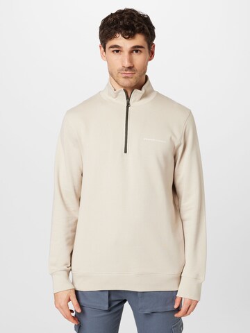 DENHAM Sweatshirt in Beige: Vorderseite