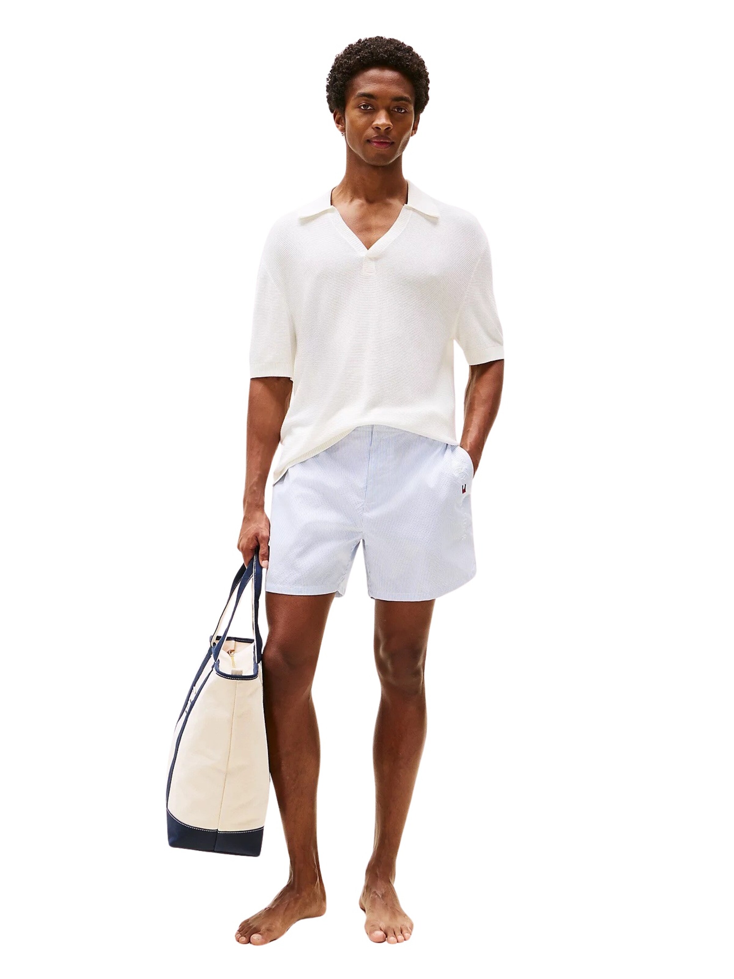 TOMMY HILFIGER Poloshirt in Weiß