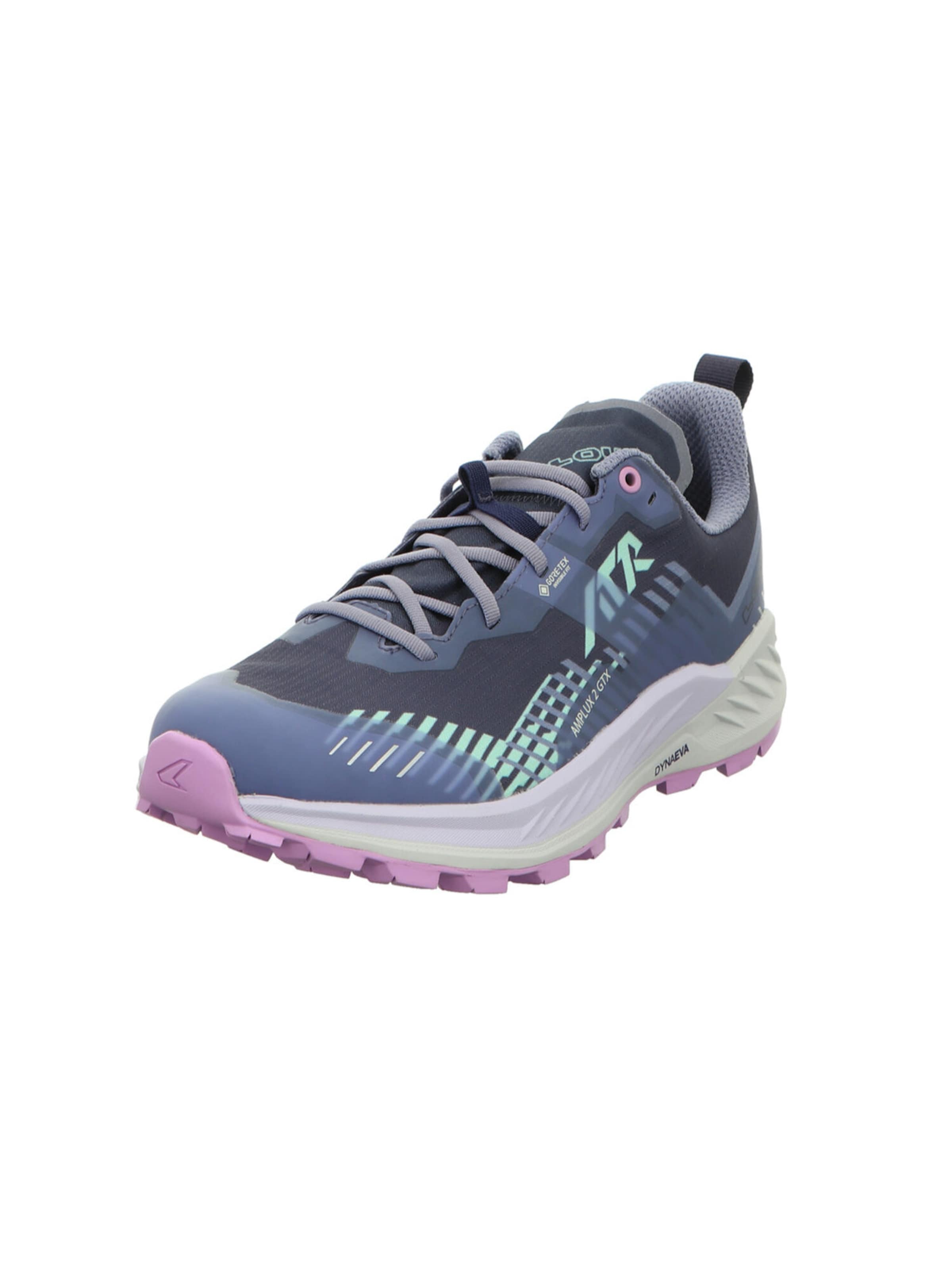 LOWA Running Shoes 'AMPLUX 2 GTX' in Purple: front