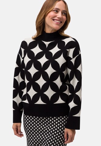 Pull-over zero en noir : devant