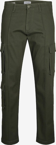 JACK & JONES - Loosefit Pantalón cargo 'KANE HOVER' en verde: frente