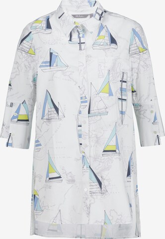 Ulla Popken Blouse 'Boote' in White: front