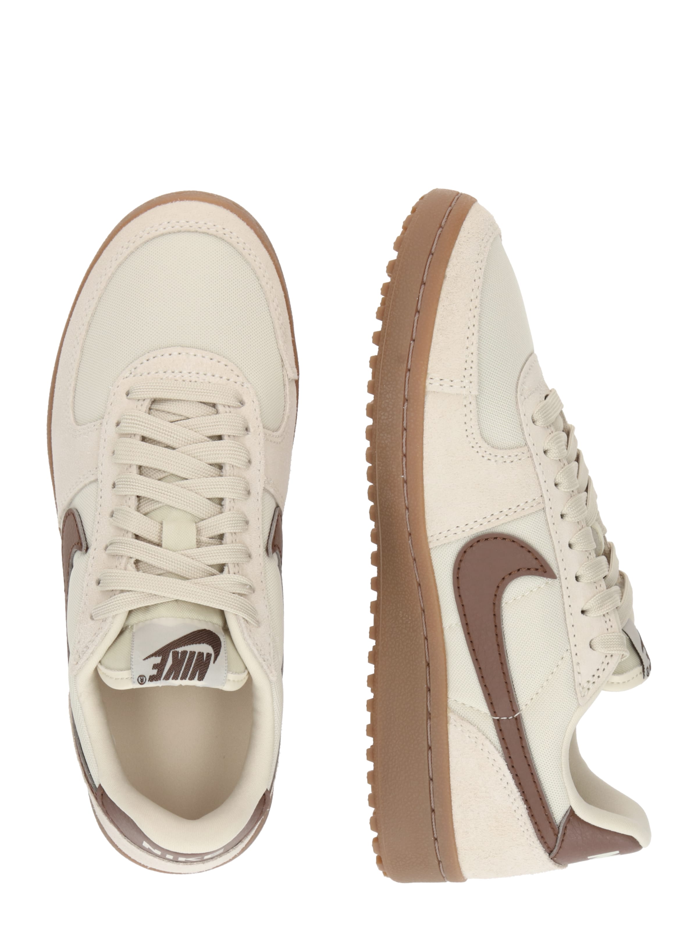 smėlio Nike Sportswear Sportbačiai be auliuko 'FIELD GENERAL'