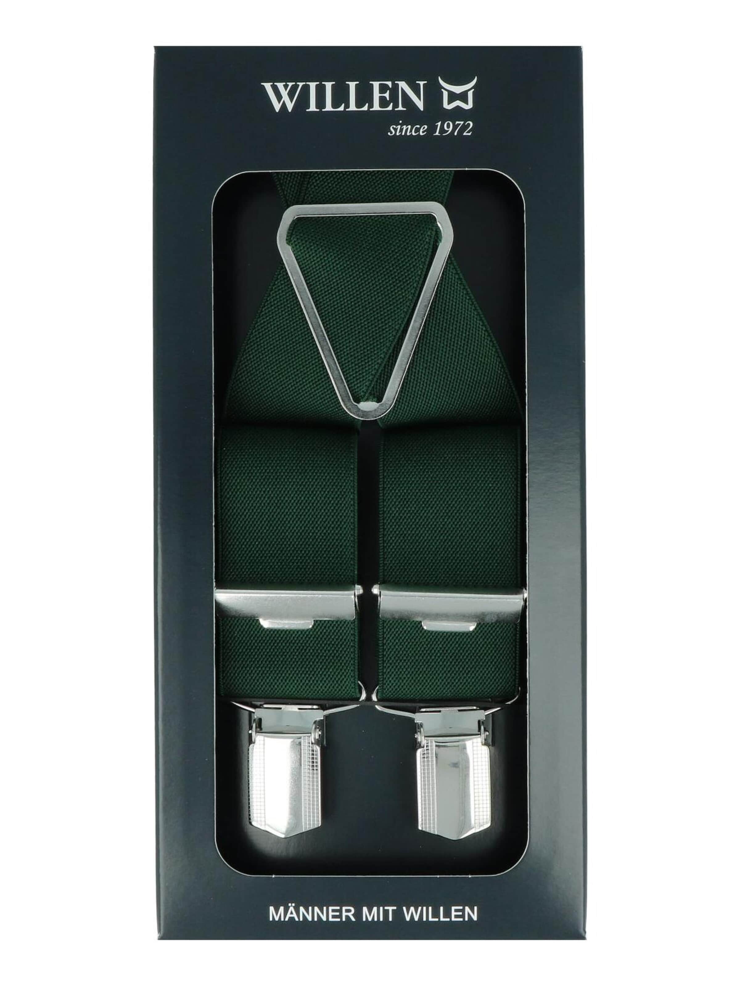 WILLEN Suspenders 'Uni' in Green