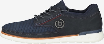 bugatti - Zapatos con cordón en azul