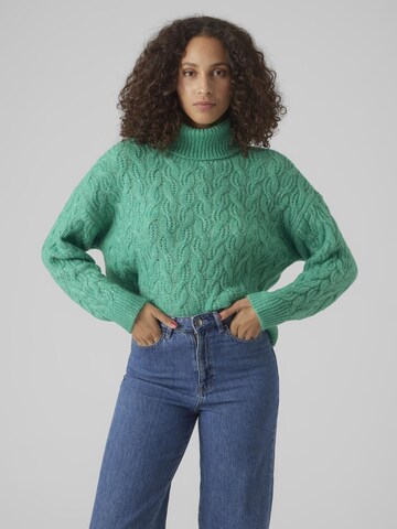 Pull-over 'TILLY' VERO MODA en vert : devant