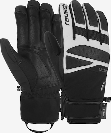 REUSCH Athletic Gloves 'Thunder' in Black: front