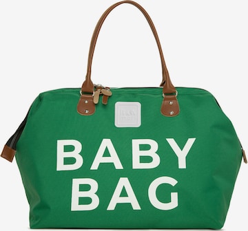 BagMori Diaper Bags in Green: front