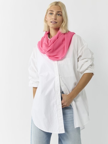 CODELLO Tube Scarf in Pink: front