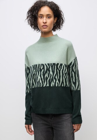 STREET ONE Sweater in Green: front