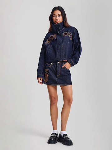 mėlyna Ed Hardy Demisezoninė striukė: priekis