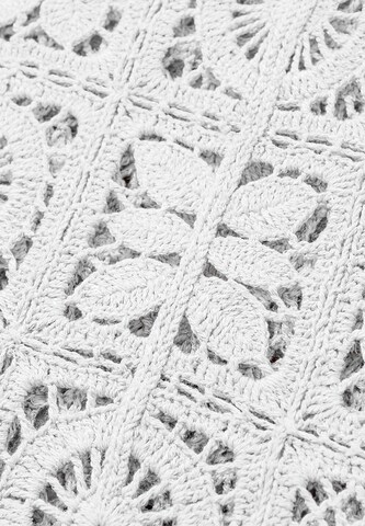 Robes en maille IZIA en blanc