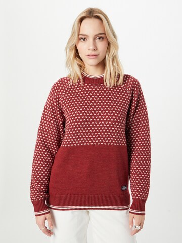 Bergans Sweater in Red: front
