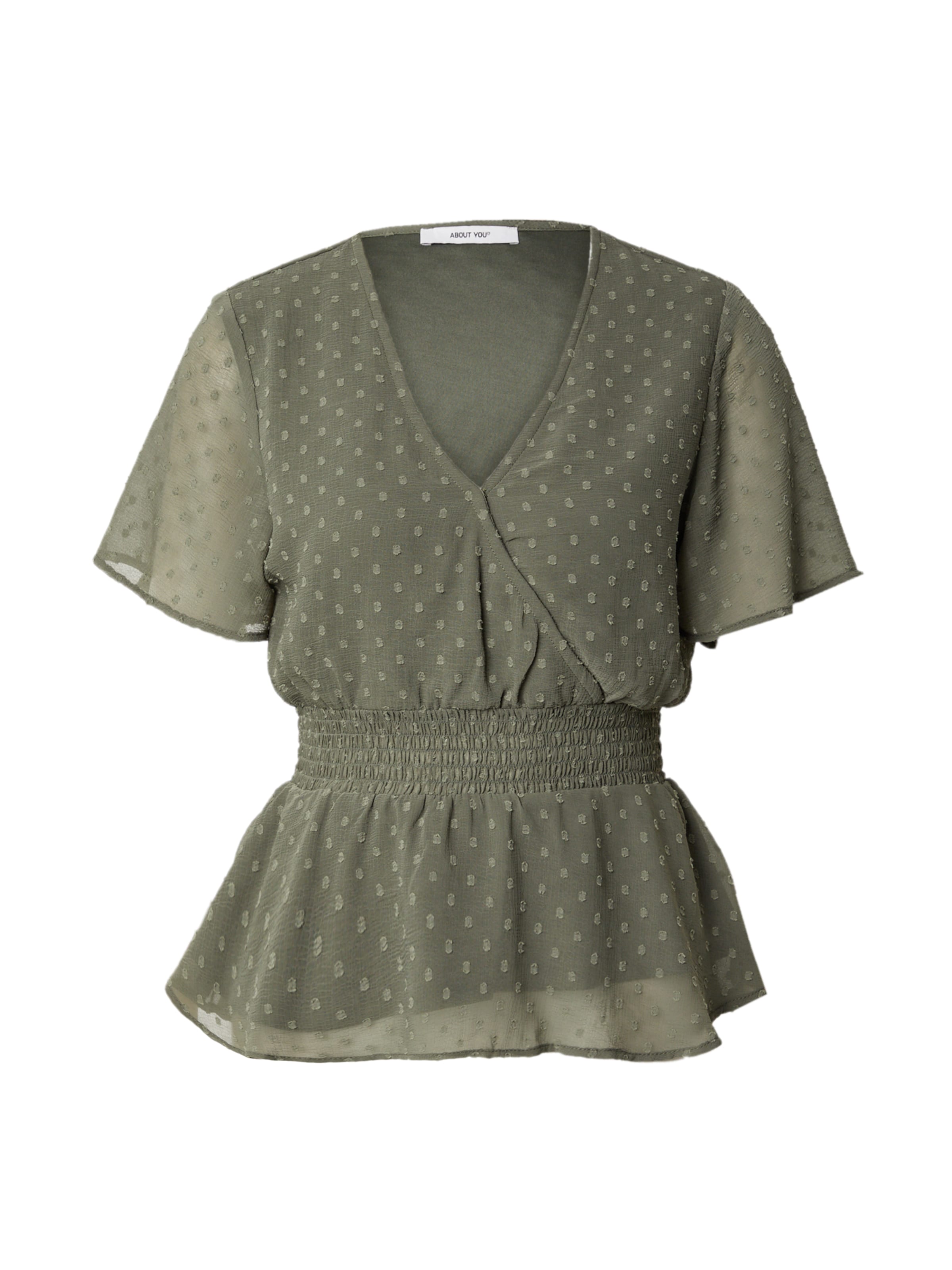ABOUT YOU - Blusa 'Janay' en verde: frente