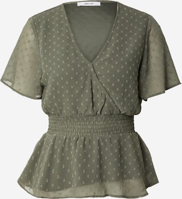 ABOUT YOU Blouse 'Janay' in Groen: voorkant
