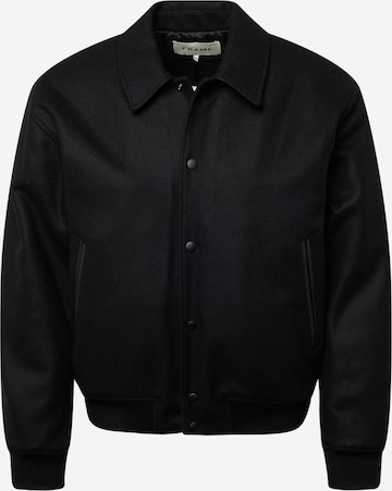 FRAME Between-Season Jacket in Black: front