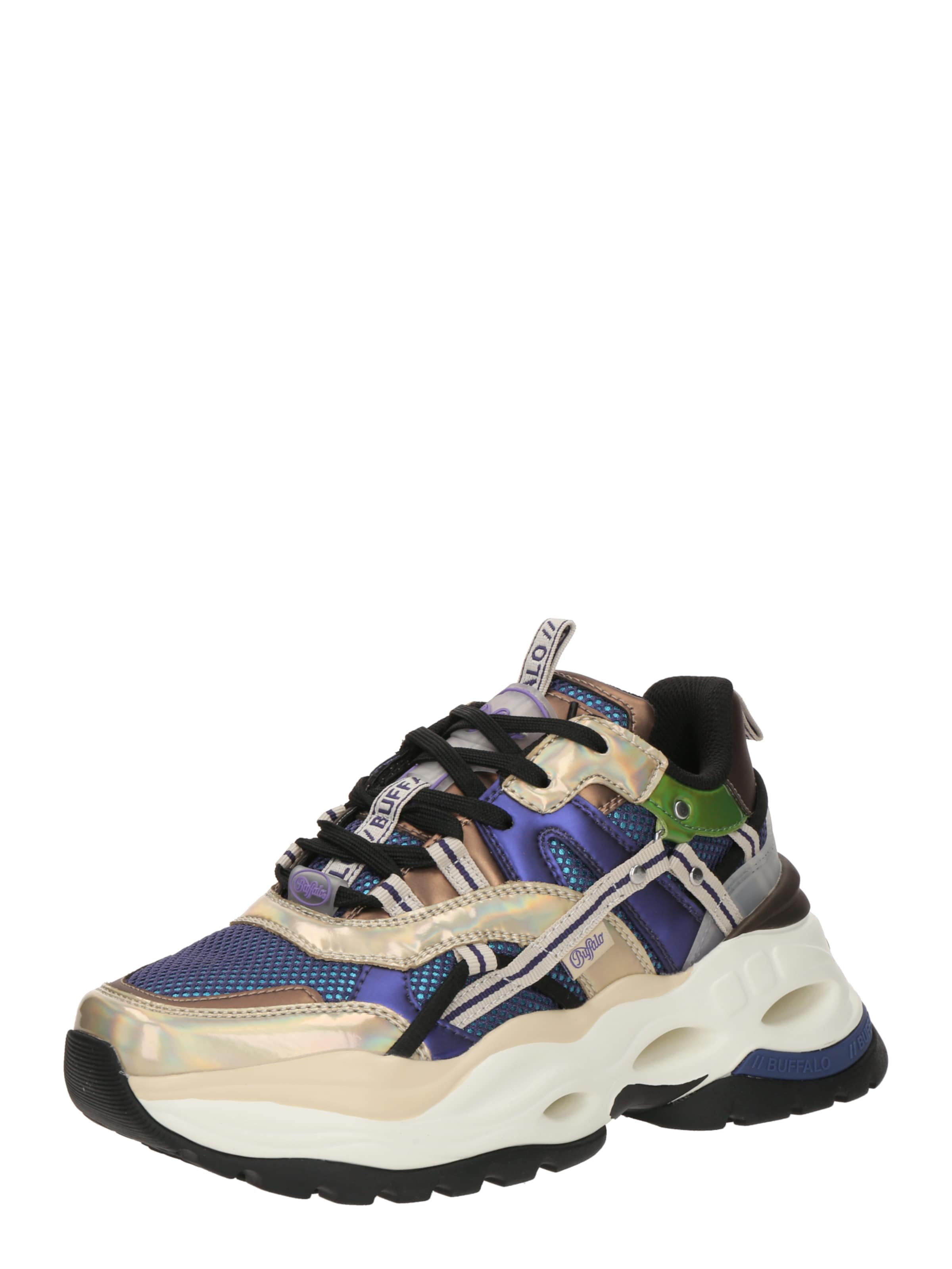 BUFFALO Σνίκερ χαμηλό 'TRIPLET HOLLOW' σε λιλά: μπροστά