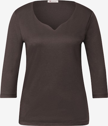 STREET ONE Shirt 'Ada' in Brown: front