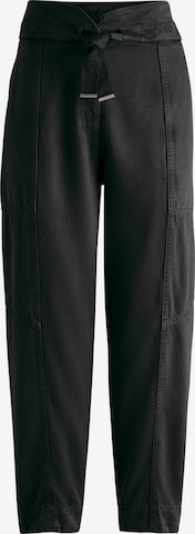 BOSS Regular Pleated Pants 'C_Turna' in Black: front