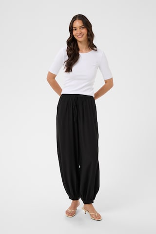 Kaffe Дънки Tapered Leg Панталон 'KAAlberta' в черно
