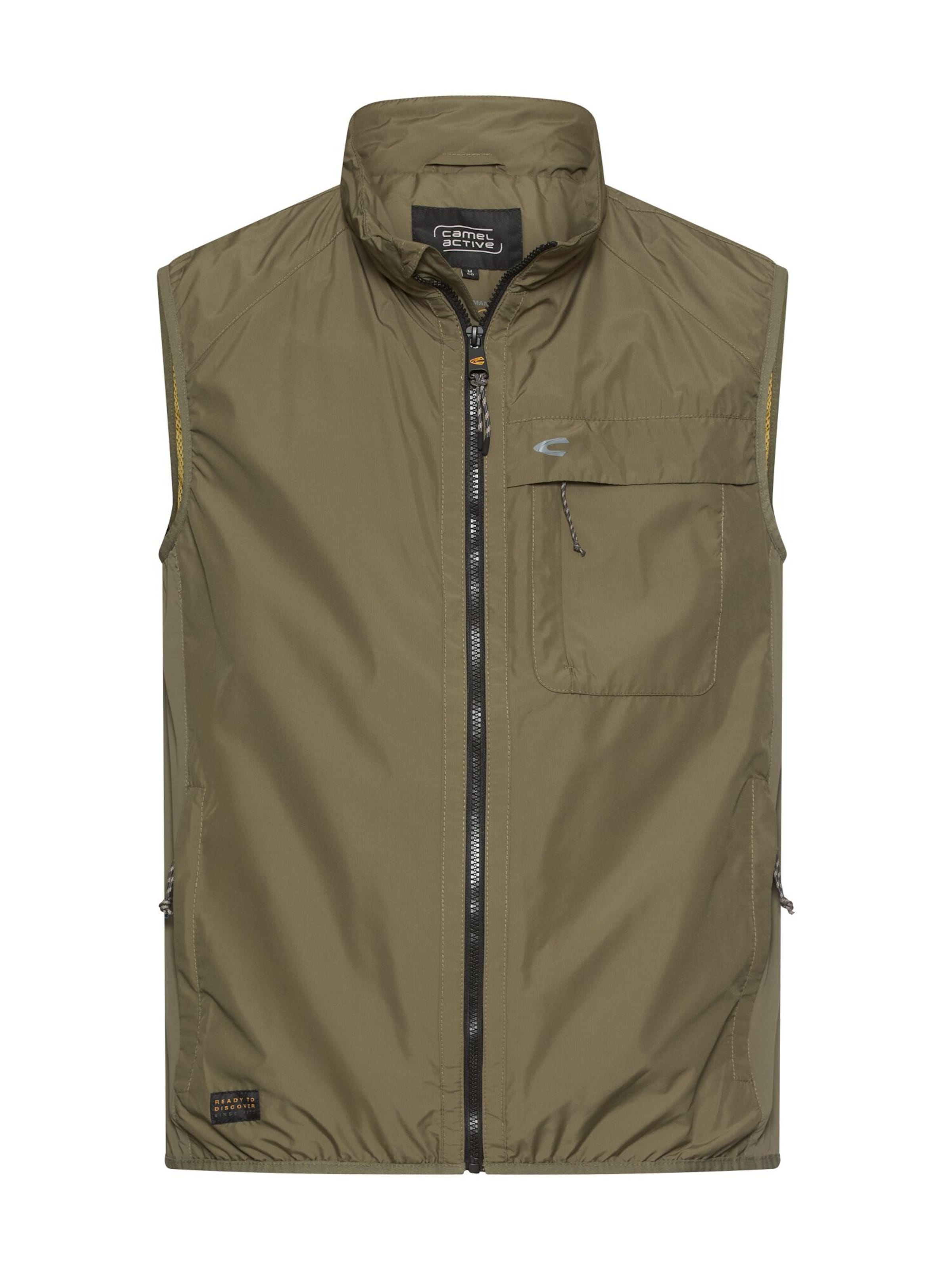 CAMEL ACTIVE Vest in Green: front