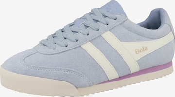 Baskets basses Gola en bleu : devant