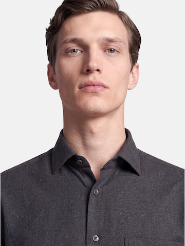 Coupe regular Chemise SEIDENSTICKER en gris