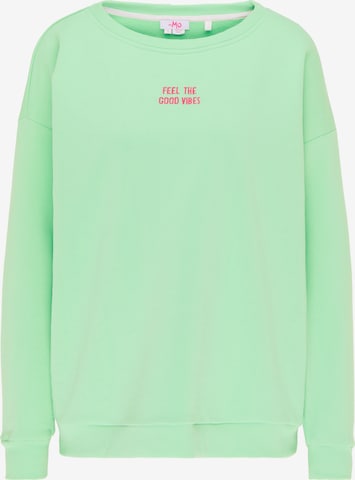 MYMO Sweatshirt in Grün: predná strana